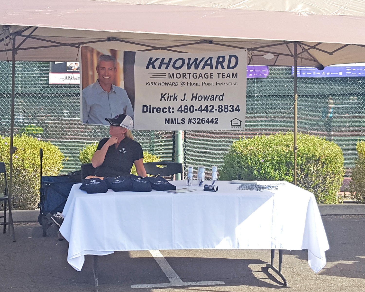 Julie Howard of KHoward Mortgage Team at Red Mountain Ranch Community Day