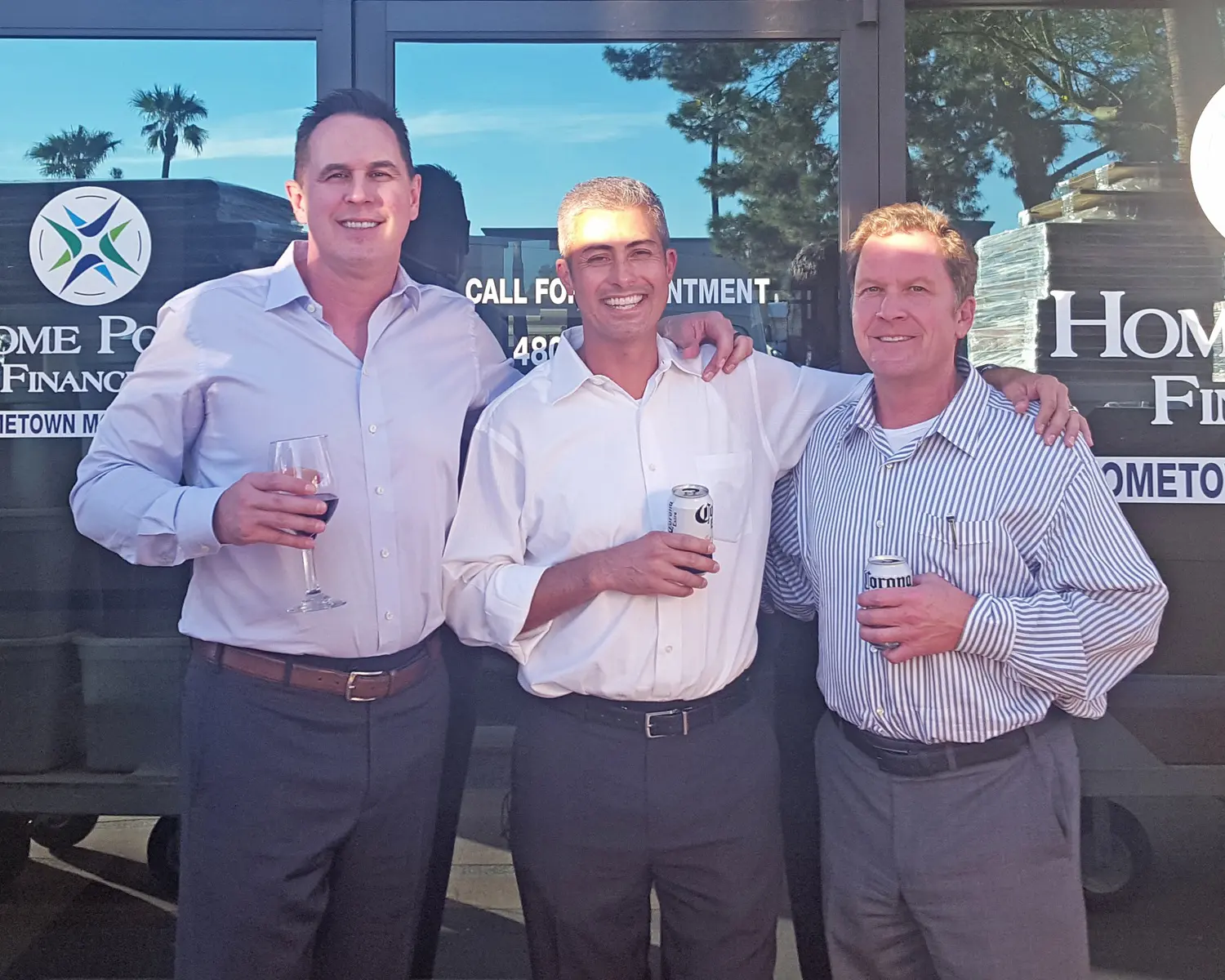 Ty Kern, Kirk Howard, and Richard Pierce with Home Point Financial